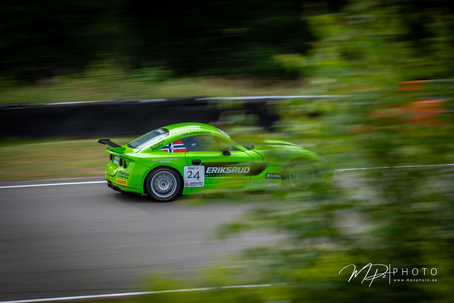 Anders Eriksrud #24 – Ginetta GT5 Challenge – Västkustloppet 2026