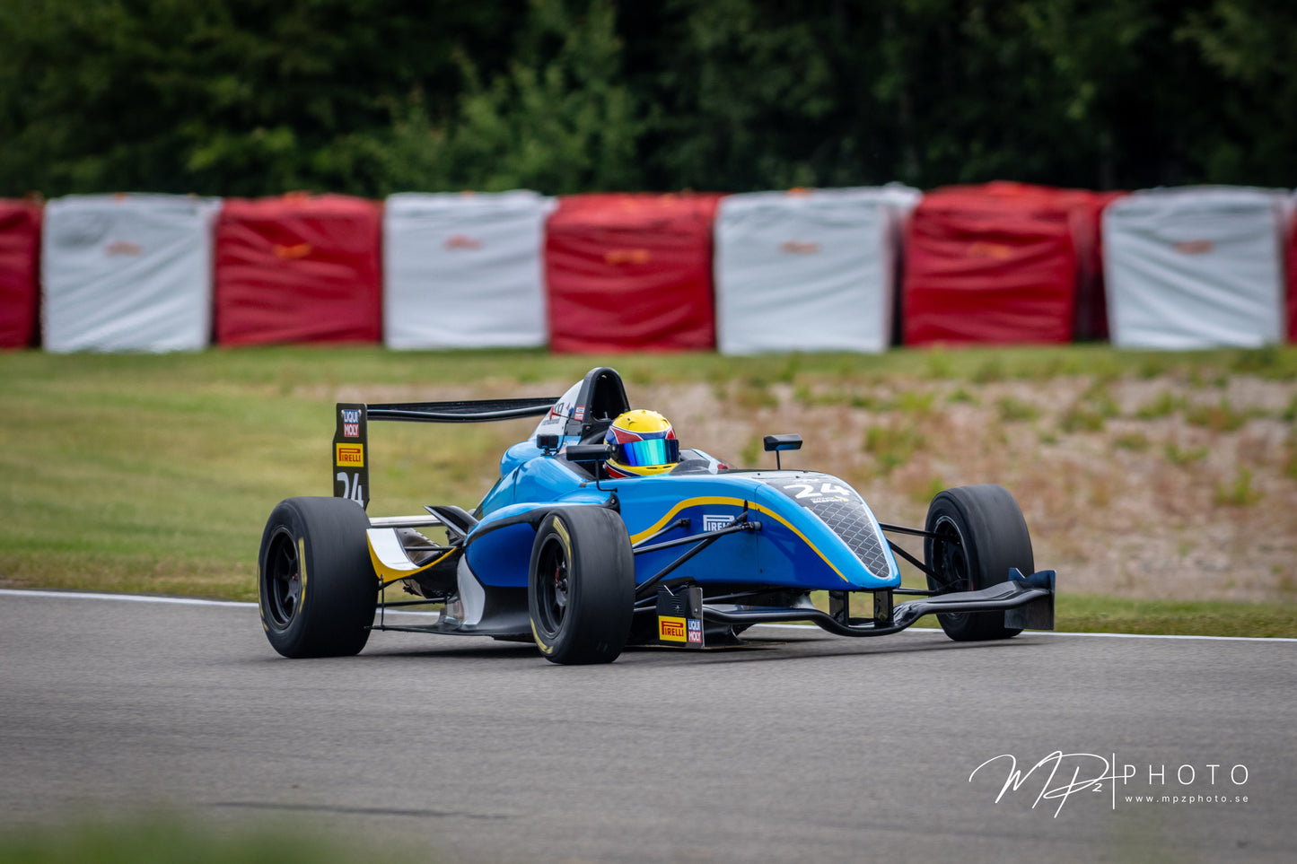 Celina Hessman #24 – Västkustloppet 2026 (Falkenbergs motorbana). Foto: MPzPhoto.