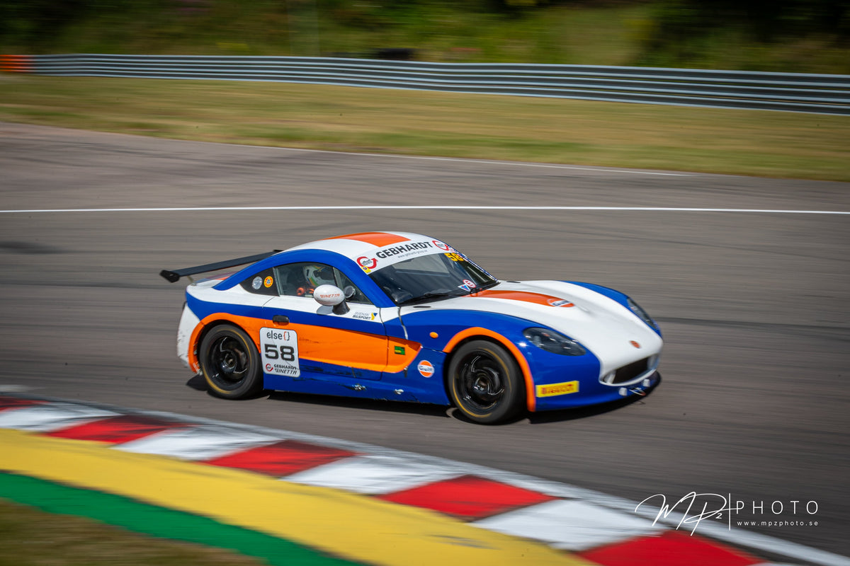 Hampus Rydman #58 – Västkustloppet 2026 (Falkenbergs motorbana). Foto: MPzPhoto.