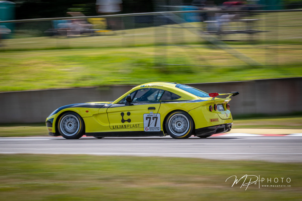 Johan Thunholm #77 – Västkustloppet 2026 (Falkenbergs motorbana). Foto: MPzPhoto.
