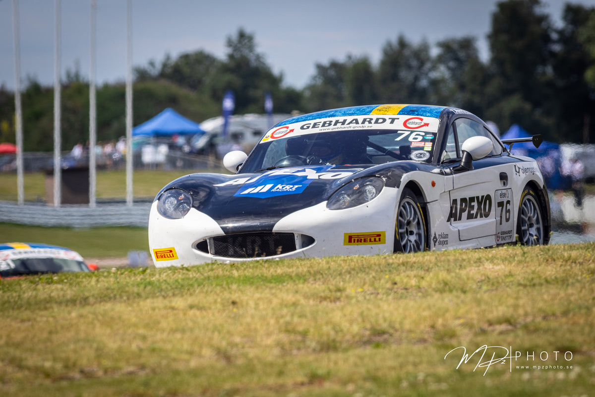 Thomas Henriksson #76 – Västkustloppet 2026 (Falkenbergs motorbana). Foto: MPzPhoto.