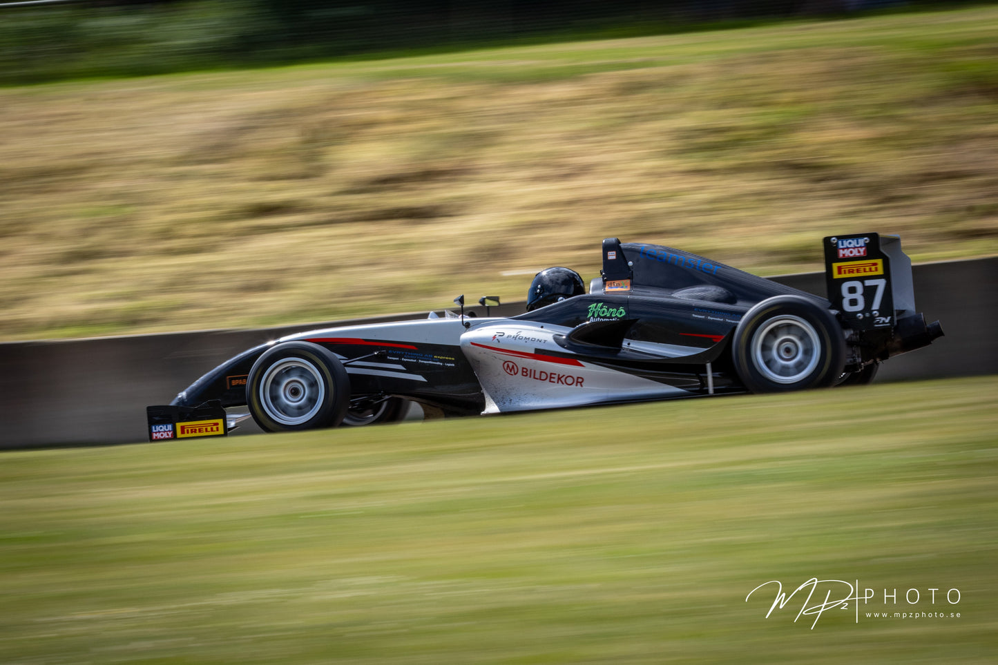 Andreas Aichhorn #87 – Västkustloppet 2026 (Falkenbergs motorbana). Foto: MPzPhoto.
