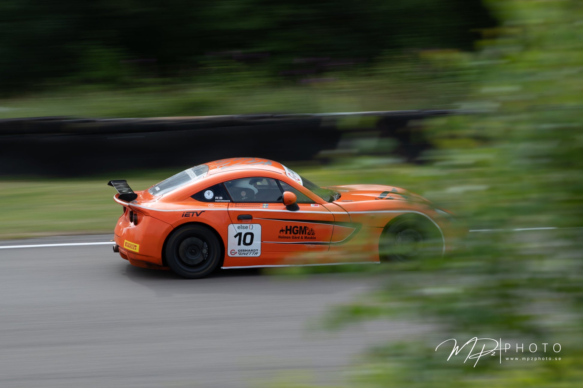 Christian Benjaminsson #10 – Västkustloppet 2026 (Falkenbergs motorbana). Foto: MPzPhoto.