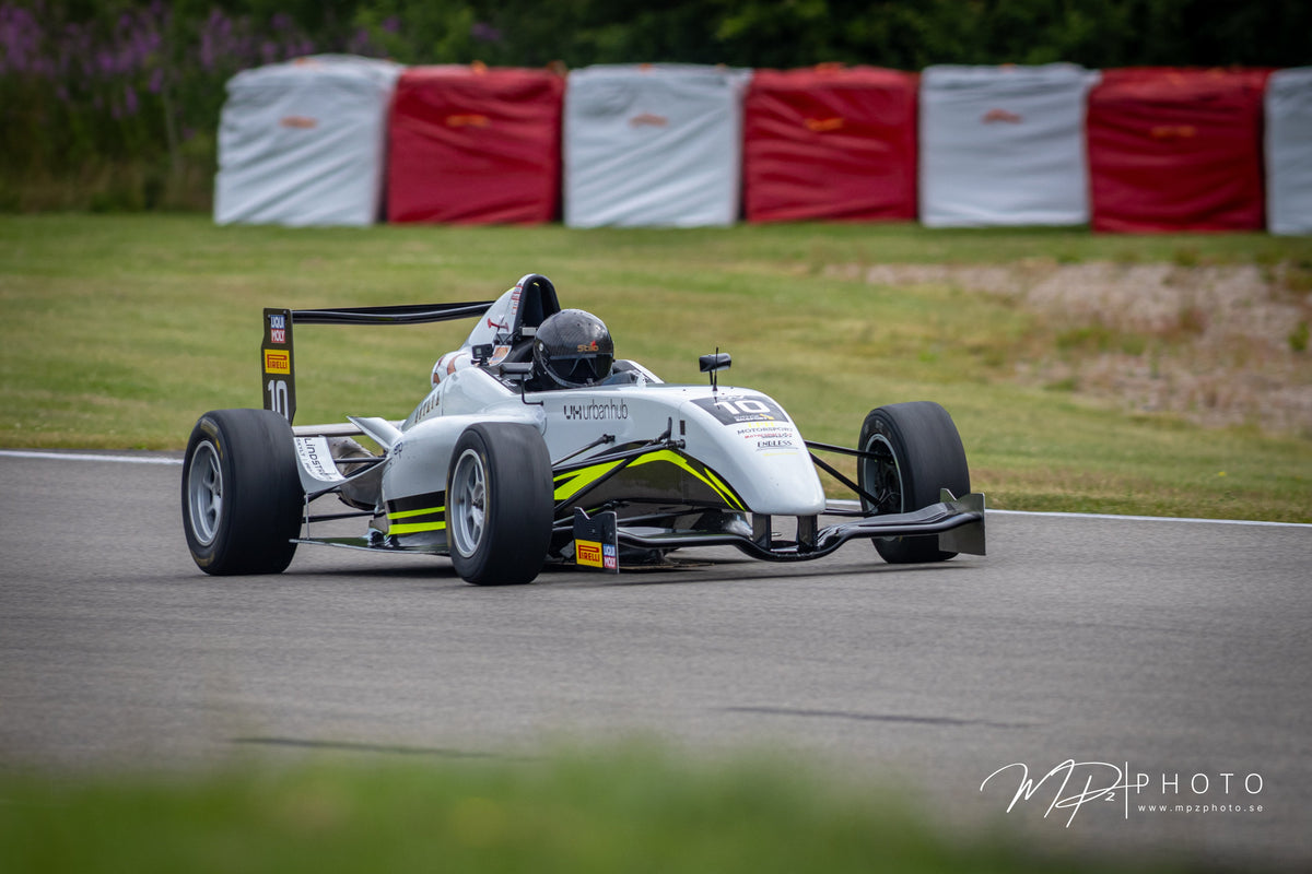 Vincent Kraft #10 – Västkustloppet 2026 (Falkenbergs motorbana). Foto: MPzPhoto.