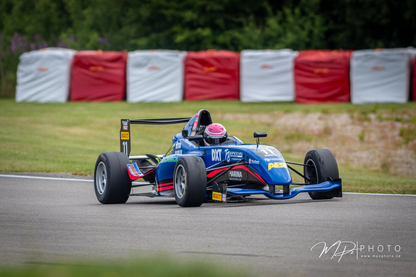 Thindra Ramberg #11 – Västkustloppet 2026 (Falkenbergs motorbana). Foto: MPzPhoto.