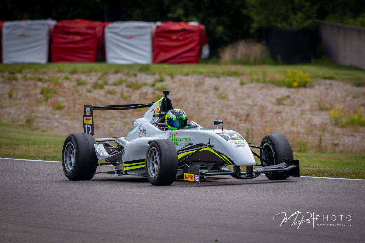 Tim Sköld #12 – Västkustloppet 2026 (Falkenbergs motorbana). Foto: MPzPhoto.