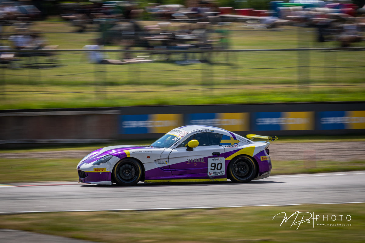 Lennart Krüger #90 – Västkustloppet 2026 (Falkenbergs motorbana). Foto: MPzPhoto.