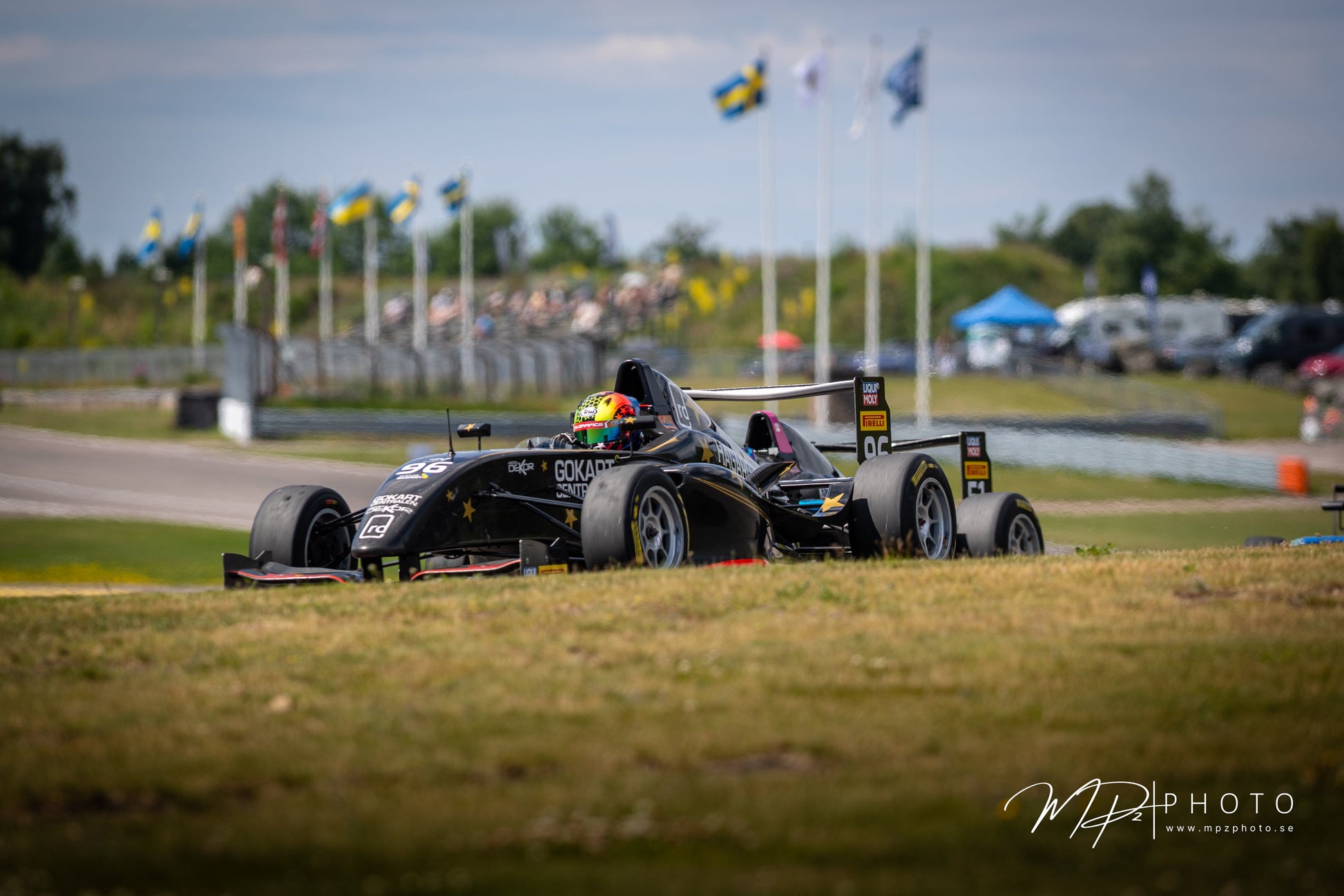 Ivar Hagardzon #96 – Västkustloppet 2026 (Falkenbergs motorbana). Foto: MPzPhoto.