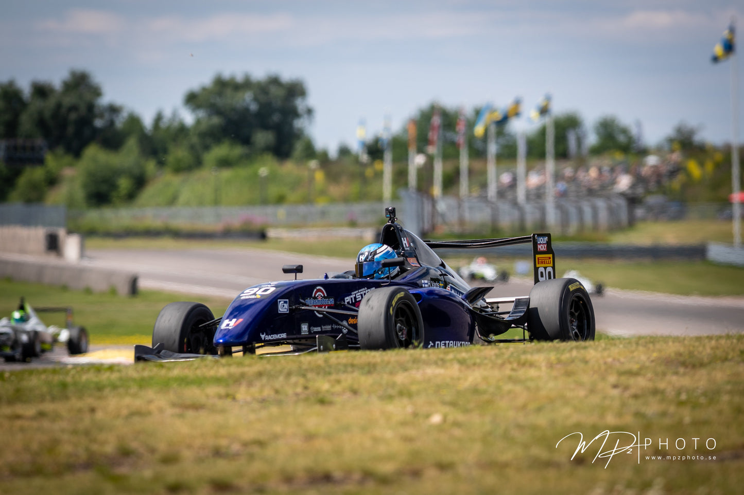 Hampus Varis #90 – Västkustloppet 2026 (Falkenbergs motorbana). Foto: MPzPhoto.