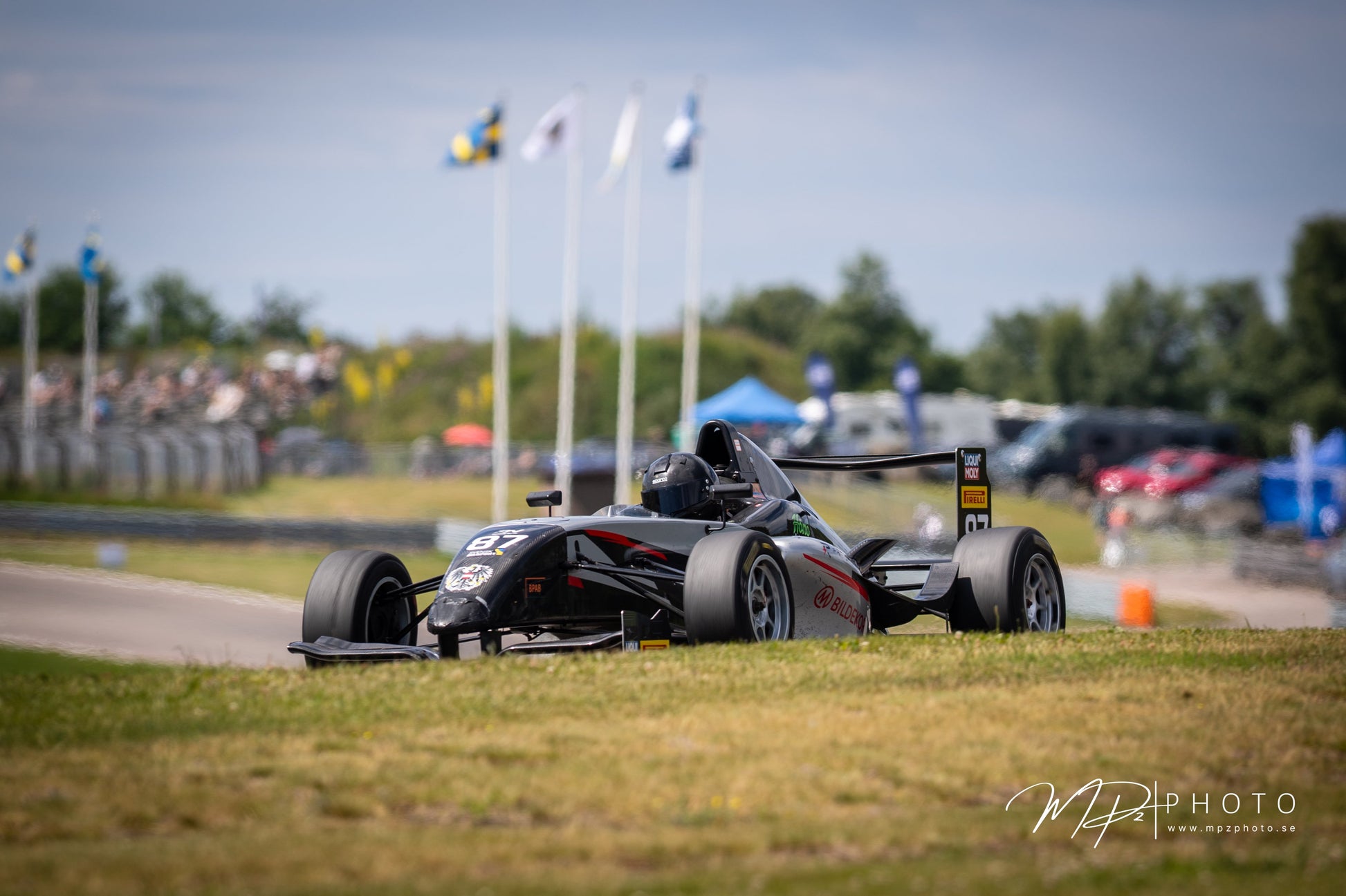 Andreas Aichhorn #87 – Västkustloppet 2026 (Falkenbergs motorbana). Foto: MPzPhoto.