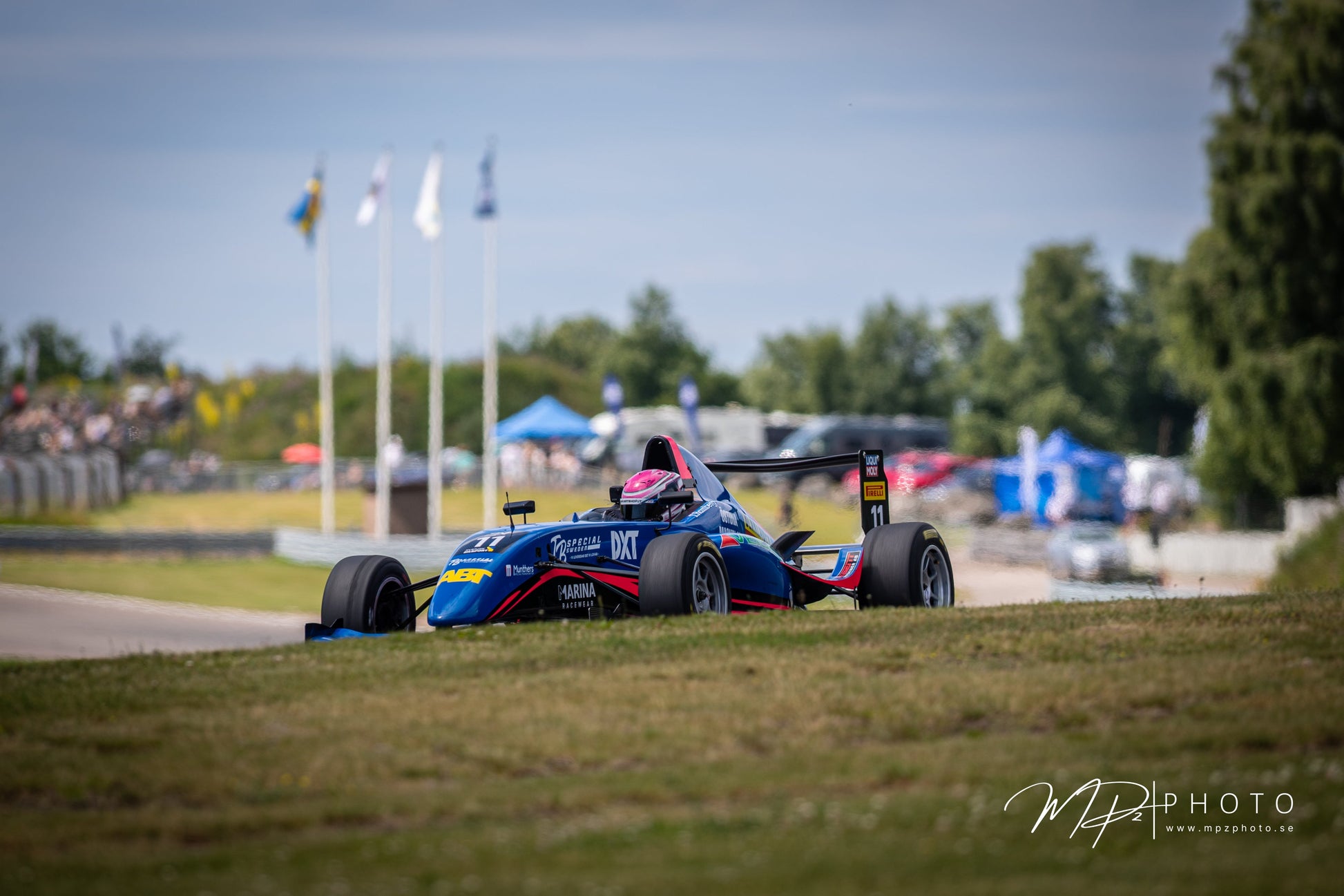 Thindra Ramberg #11 – Västkustloppet 2026 (Falkenbergs motorbana). Foto: MPzPhoto.