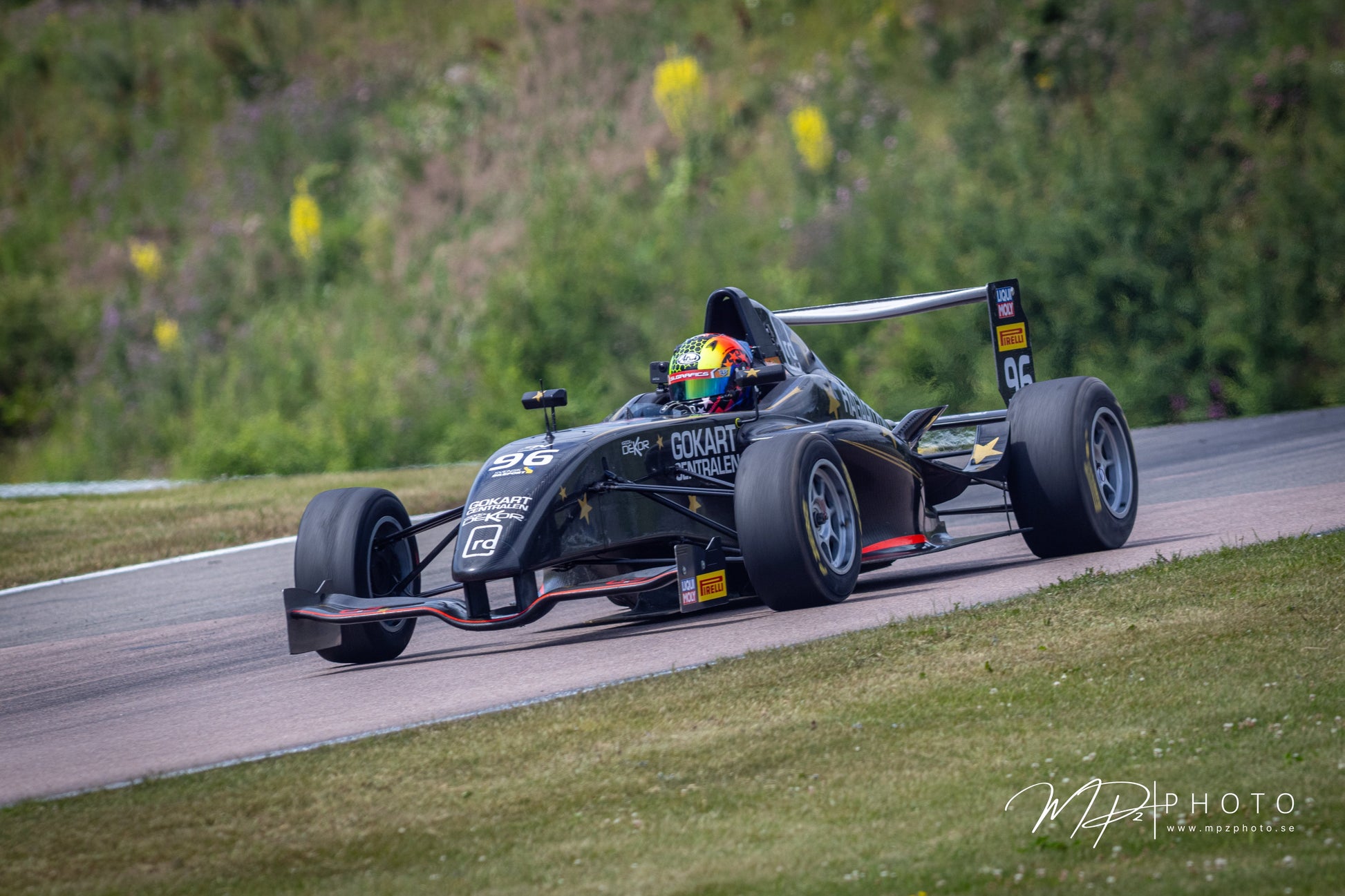 Ivar Hagardzon #96 – Västkustloppet 2026 (Falkenbergs motorbana). Foto: MPzPhoto.