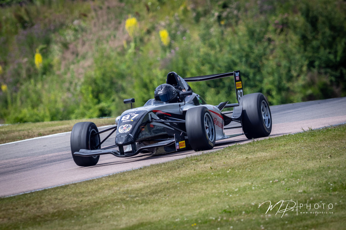 Andreas Aichhorn #87 – Västkustloppet 2026 (Falkenbergs motorbana). Foto: MPzPhoto.