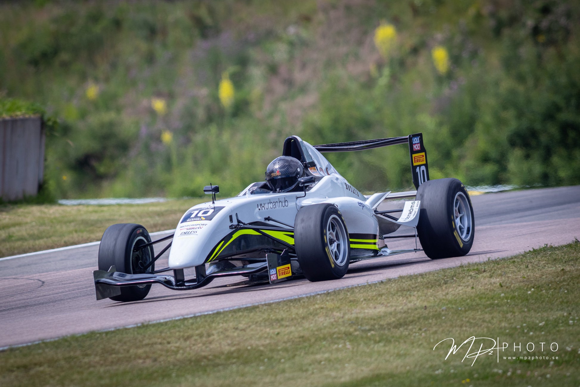 Vincent Kraft #10 – Västkustloppet 2026 (Falkenbergs motorbana). Foto: MPzPhoto.
