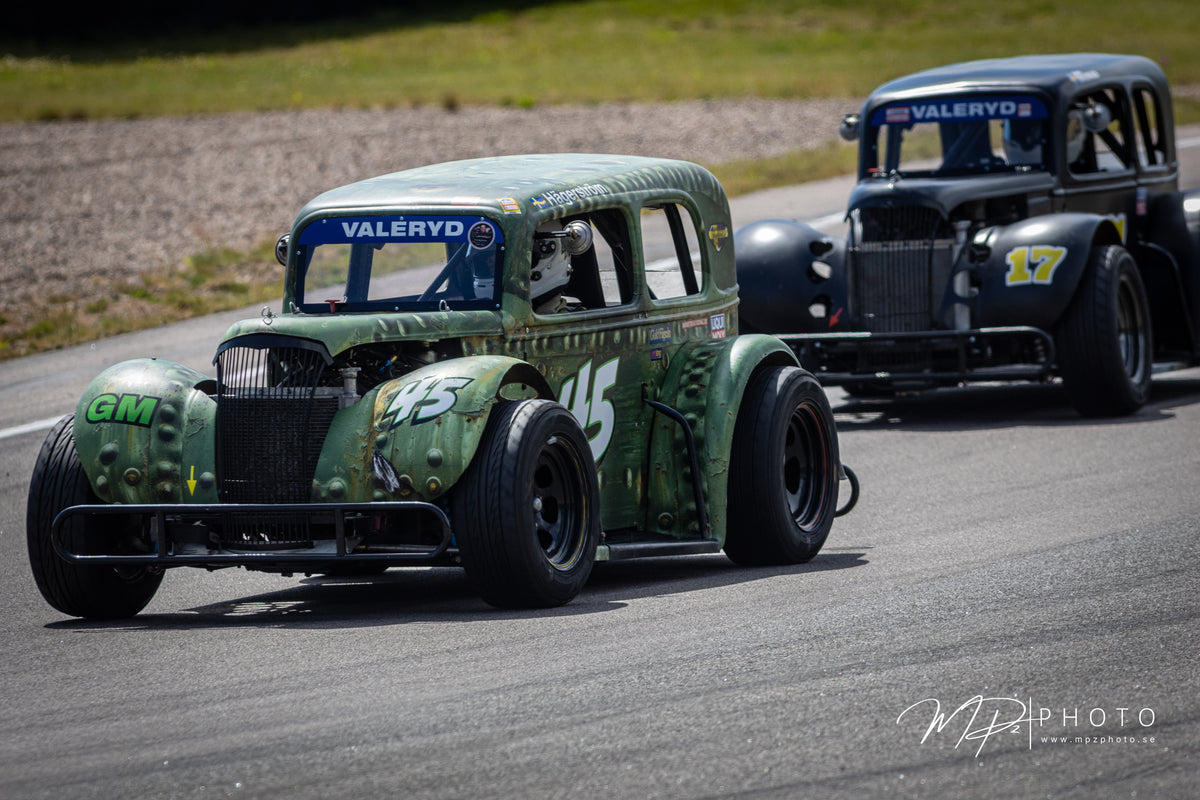 Mikael Hägerström #45 – Västkustloppet 2026 (Falkenbergs motorbana). Foto: MPzPhoto.