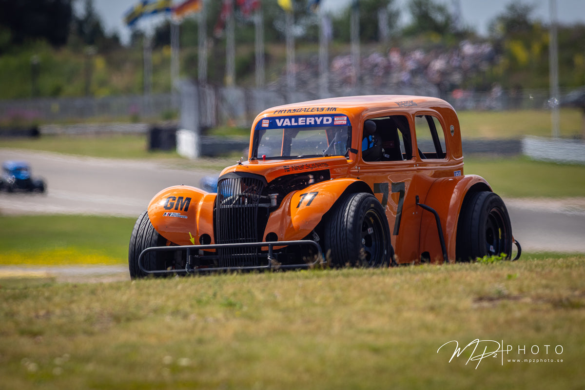 Magnus Hagberg #77 – Västkustloppet 2026 (Falkenbergs motorbana). Foto: MPzPhoto.