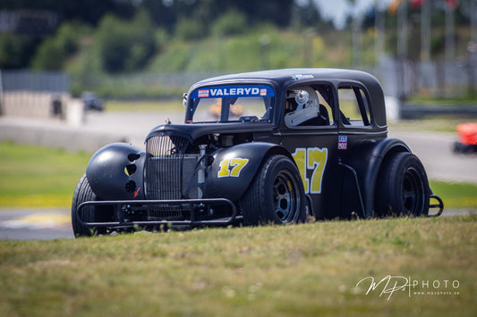 Oskar Ingemalm #17 – Västkustloppet 2026 (Falkenbergs motorbana). Foto: MPzPhoto.