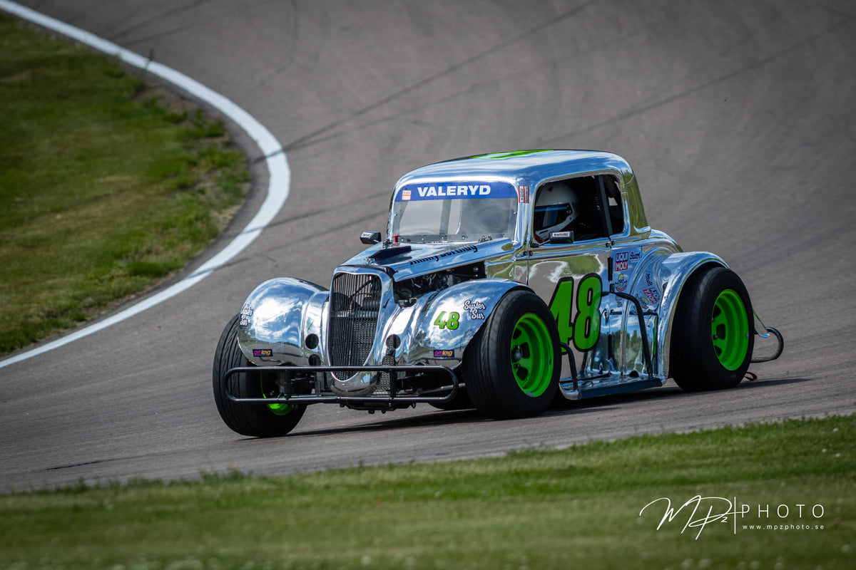Jimmy Berthag #48 – Västkustloppet 2026 (Falkenbergs motorbana). Foto: MPzPhoto.