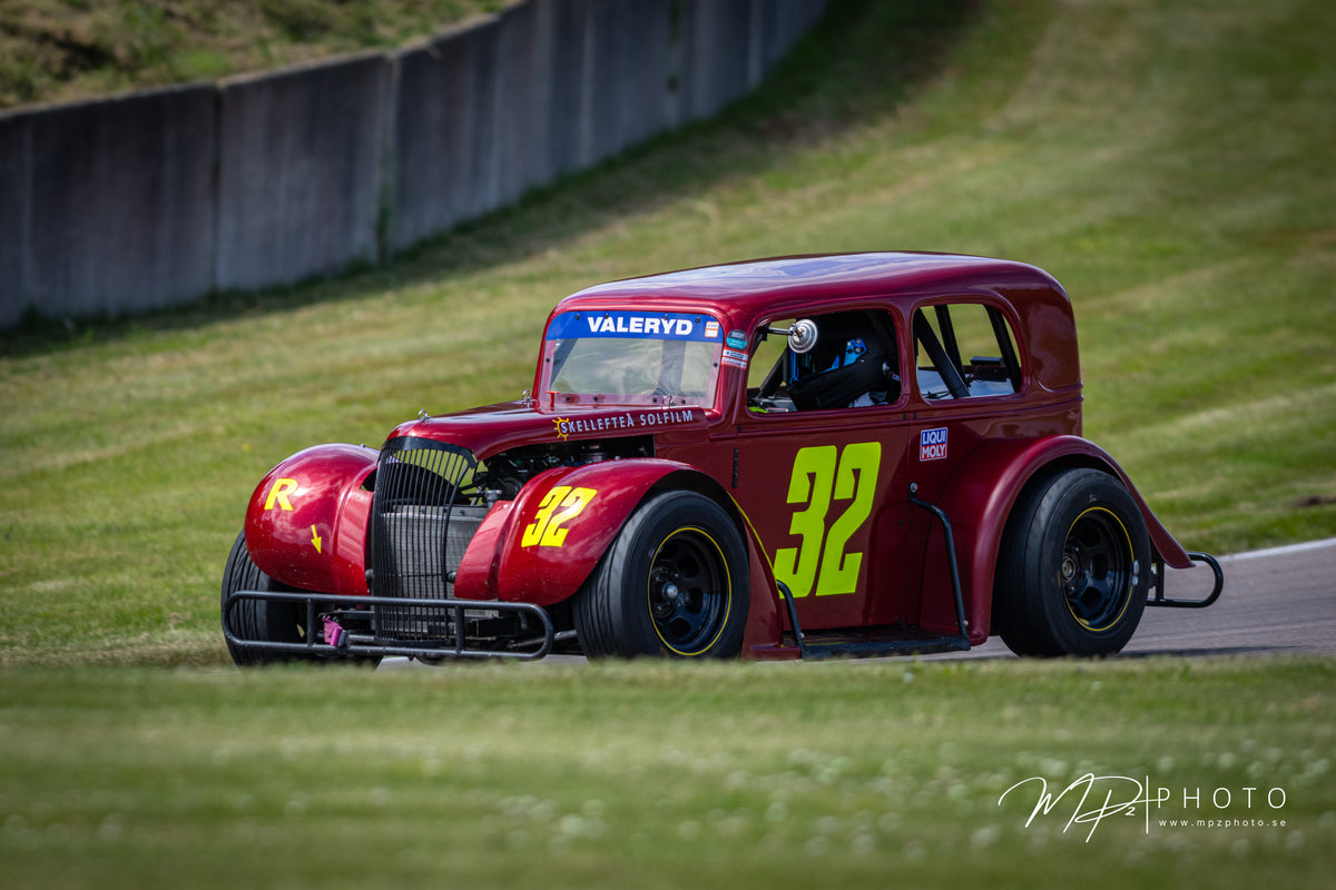 Ronny Sandström #32 – Västkustloppet 2026 (Falkenbergs motorbana). Foto: MPzPhoto.