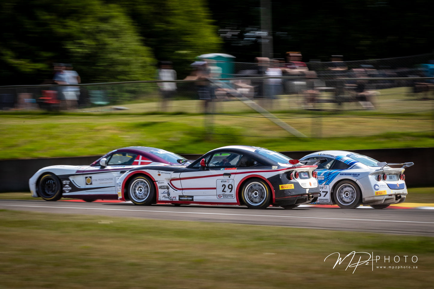 Andreas Lundin #29 & Tim Folkinger #57 – Västkustloppet 2026 (Falkenbergs motorbana). Foto: MPzPhoto.
