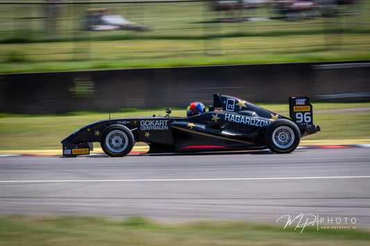 Ivar Hagardzon #96 – Västkustloppet 2026 (Falkenbergs motorbana). Foto: MPzPhoto.