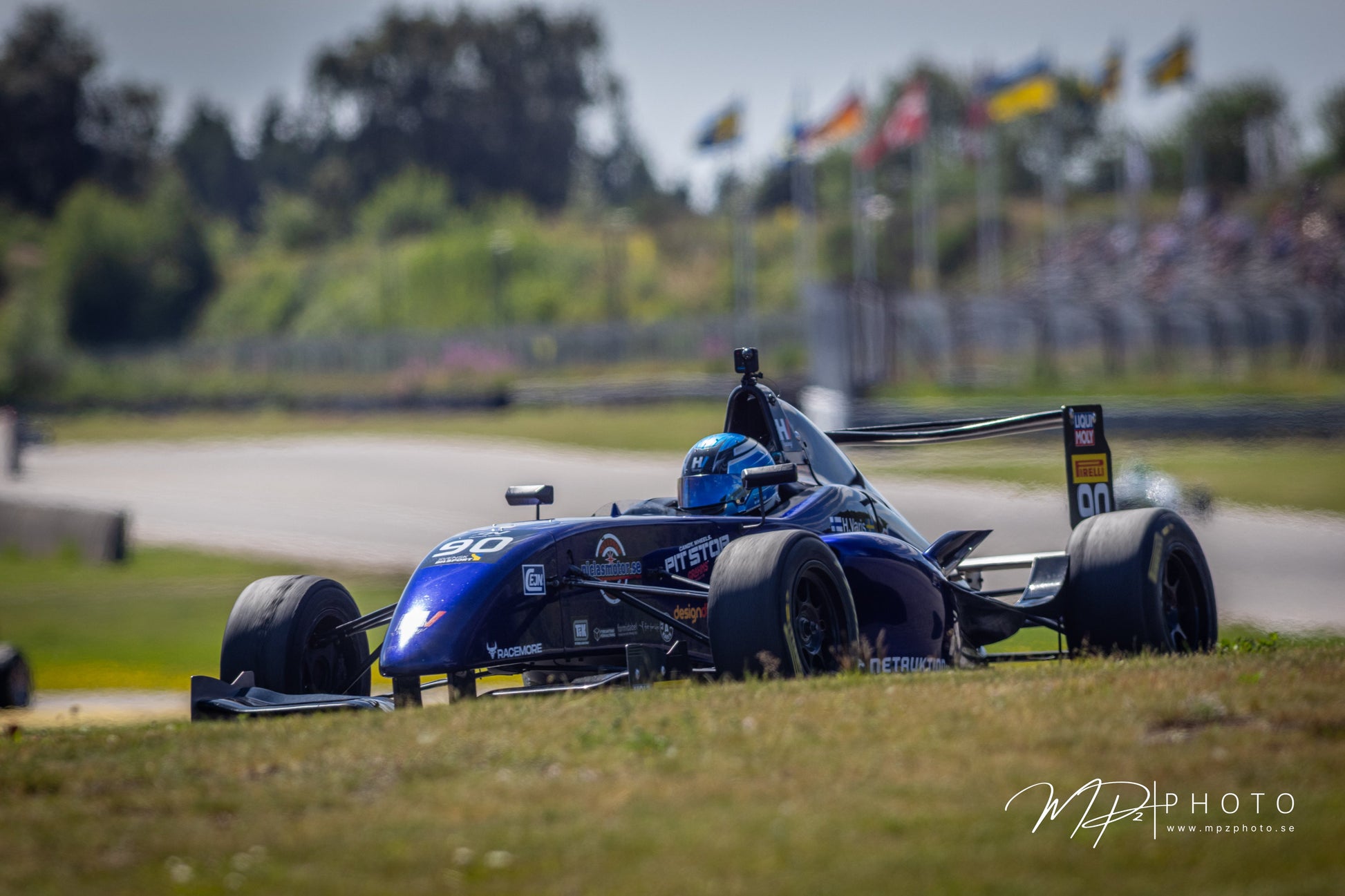 Hampus Varis #90 – Västkustloppet 2026 (Falkenbergs motorbana). Foto: MPzPhoto.