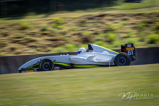 Robin Hafström #61 – Västkustloppet 2026 (Falkenbergs motorbana). Foto: MPzPhoto.